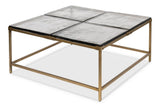 Titus Bronze Coffee Table - Ornate Home