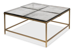 Titus Bronze Coffee Table - Ornate Home