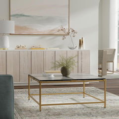 Titus Bronze Coffee Table - Ornate Home