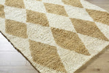 Tivka Diamond Checkered Wool Rug - Ornate Home