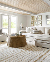 Tivon Broken-Striped Jute Rug - Ornate Home