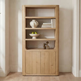 Blake Rustic Oak Tall Cabinet