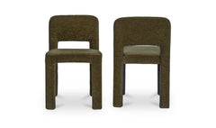 Tobi Green Dining Chair Cedar (Set of 2) - Ornate Home