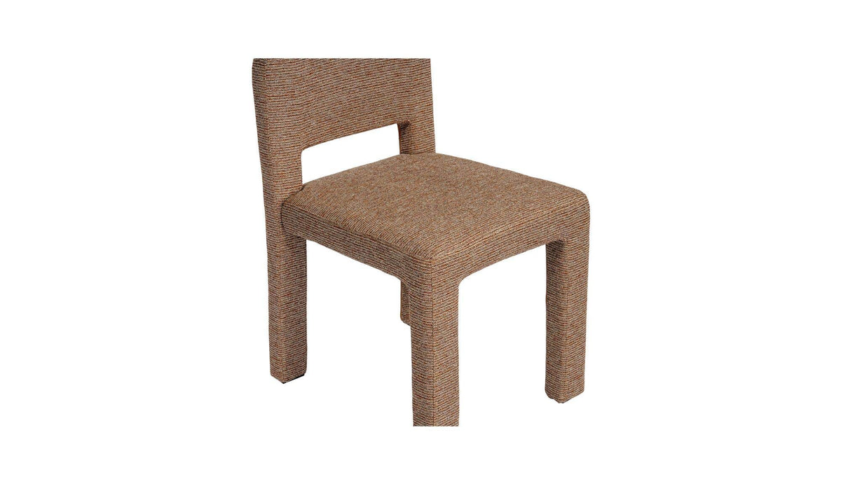 Tobi Speckled Brown Dining Chair (Set of 2) - Ornate Home