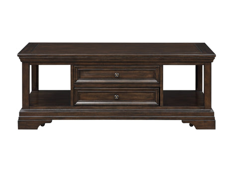 Tobias Espresso Lift Top Cocktail Table - Ornate Home