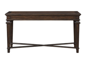 Tobias Espresso Sofa Table - Ornate Home