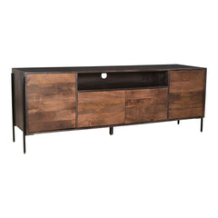 Tobin Light Brown Entertainment Unit - Ornate Home
