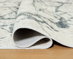Tobinbury Gray Washable Medium Rug - Ornate Home