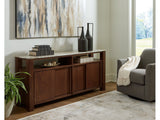 Tobinville Dark Brown Accent Cabinet (Online Special Price) - Ornate Home
