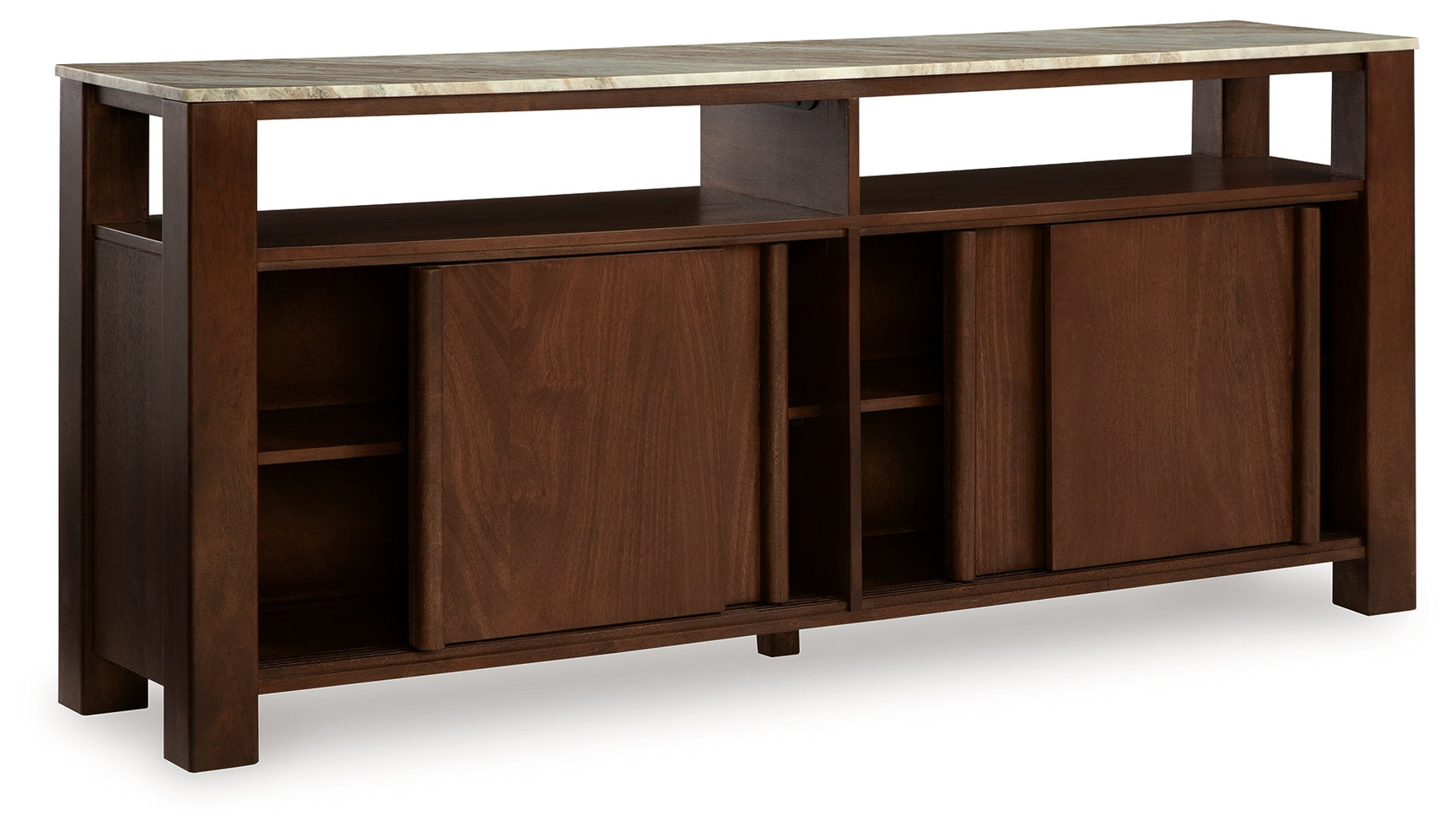 Tobinville Dark Brown Accent Cabinet (Online Special Price) - Ornate Home