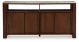 Tobinville Dark Brown Accent Cabinet (Online Special Price) - Ornate Home