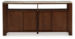 Tobinville Dark Brown Accent Cabinet - Ornate Home