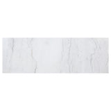 Toby Rustic Espresso 60-inch Marble Counter Dining Table - Ornate Home