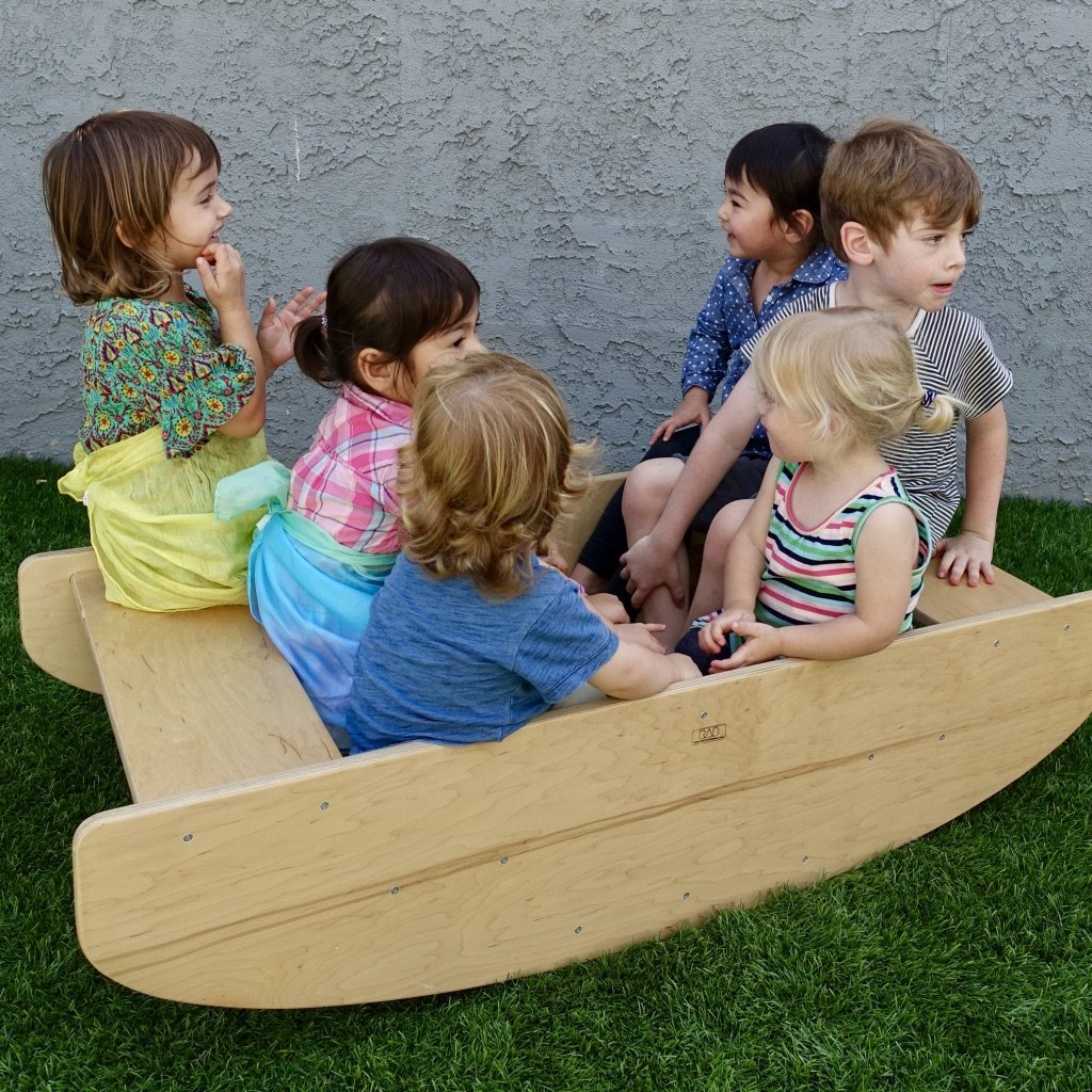 Toddlers Rocking Boat / Steps - Ornate Home