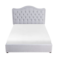 Toddrick Gray California King Platform Bed - Ornate Home