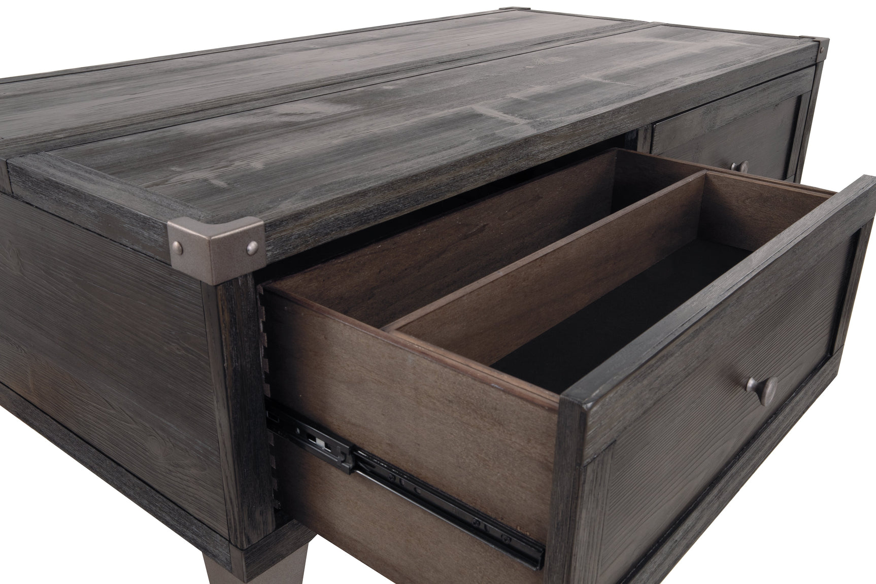 Todoe Dark Gray Coffee Table and 2 End Tables (Online Special Price) - Ornate Home