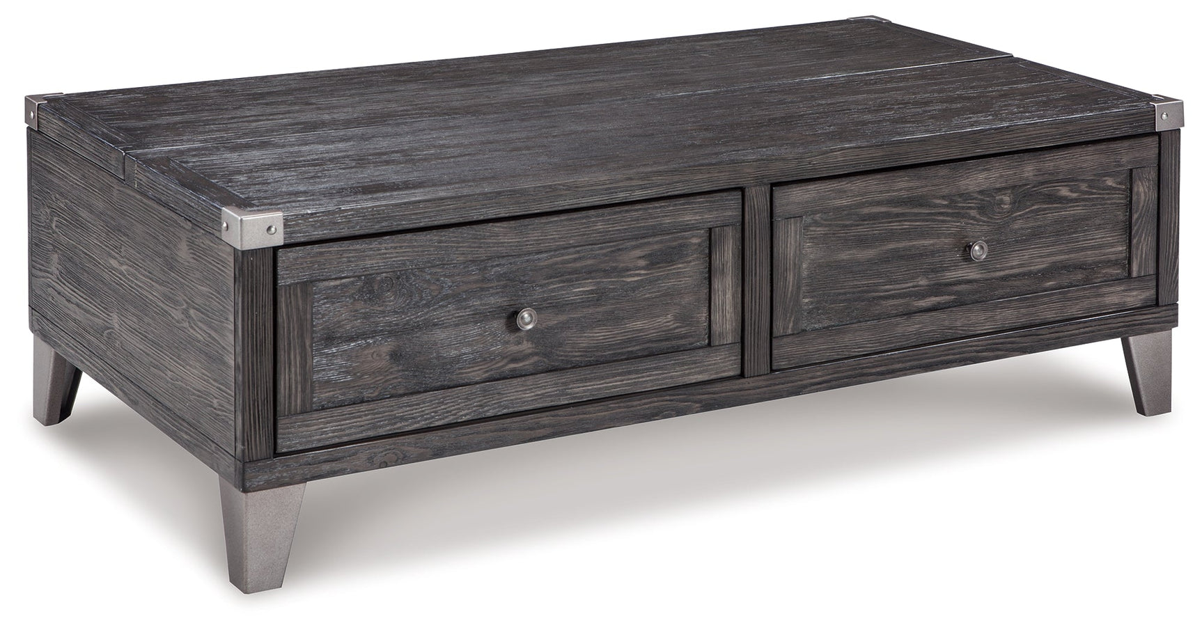 Todoe Dark Gray Coffee Table and 2 End Tables (Online Special Price) - Ornate Home