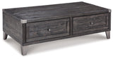 Todoe Dark Gray Coffee Table and End Table (Online Special Price) - Ornate Home