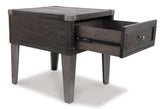 Todoe End Table with USB Ports & Outlets (Online Special Price) - Ornate Home
