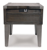 Todoe End Table with USB Ports & Outlets (Online Special Price) - Ornate Home