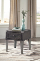 Todoe End Table with USB Ports & Outlets (Online Special Price) - Ornate Home
