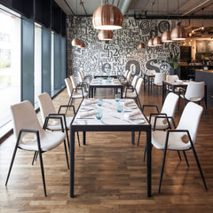 Tokai White Dining Table - Ornate Home
