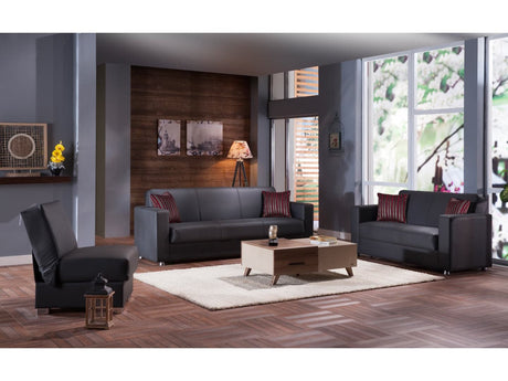 Tokyo Gray Living Room Set - Ornate Home