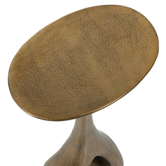 Tolstoy Brass Indoor-Outdoor Accent Table - Ornate Home