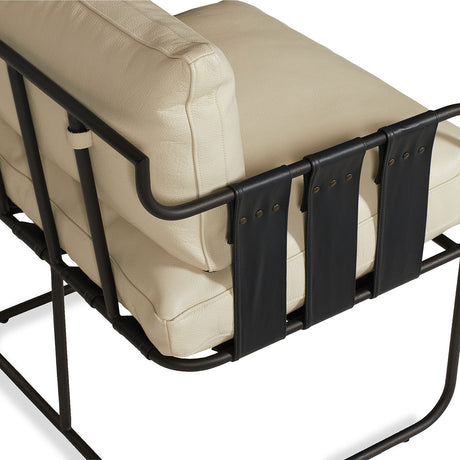 Toluca Birch Cream Accent Chair - Ornate Home