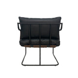 Toluca Black Accent Chair - Ornate Home