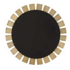 Toluca Brass Round Mirror - Ornate Home
