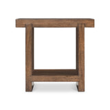 Tomas Brown/Wood Side Table - Ornate Home
