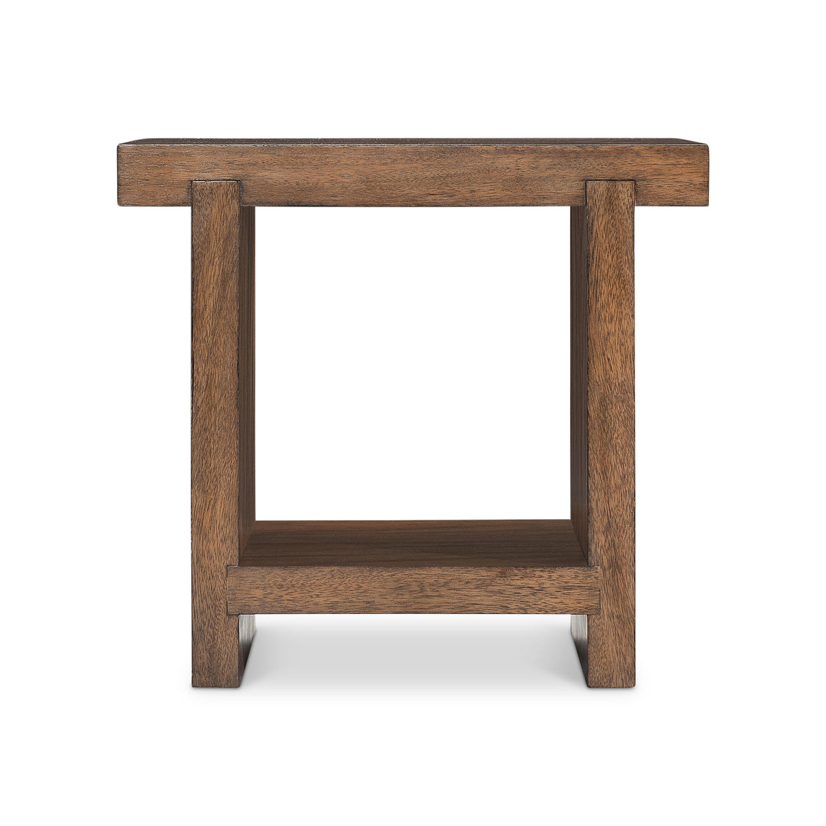 Tomas Brown/Wood Side Table - Ornate Home