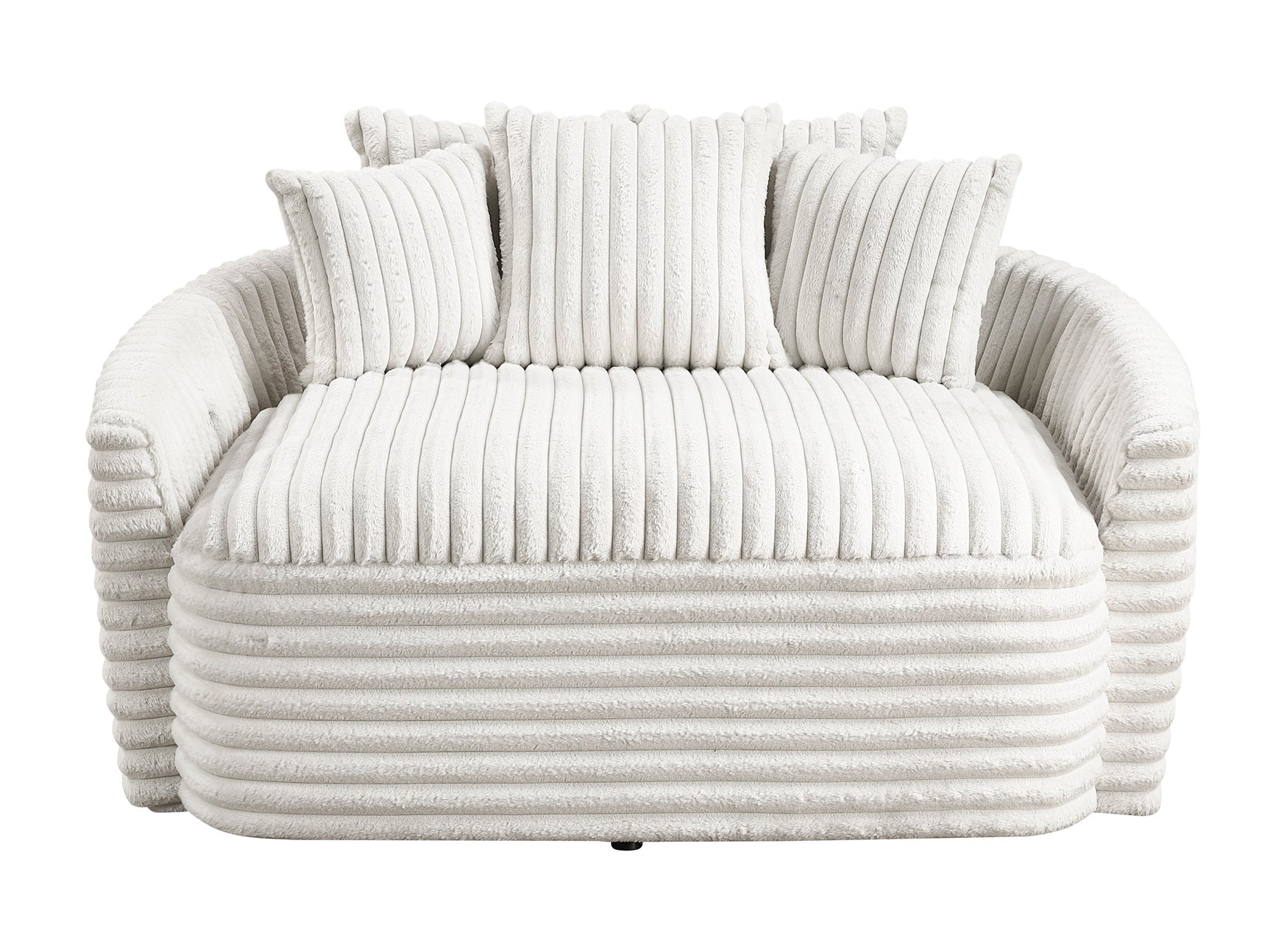 Tomball Beige Oversized Chaise Lounge - Ornate Home