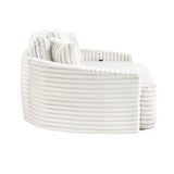 Tomball Beige Oversized Chaise Lounge - Ornate Home