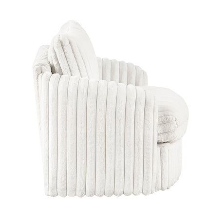 Tomball Beige Swivel Chair - Ornate Home