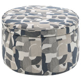 Tomkins Indigo Storage Ottoman - Ornate Home
