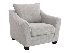 Tomkins Light Grey Accent Chair - Ornate Home