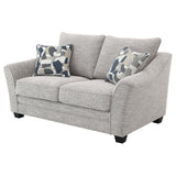 Tomkins Light Grey Loveseat - Ornate Home
