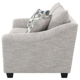 Tomkins Light Grey Loveseat - Ornate Home