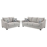 Tomkins Light Grey Sofa & Loveseat - Ornate Home