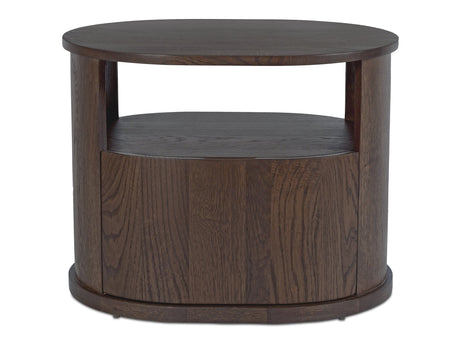 Tommy Dark Brown Nightstand - Ornate Home