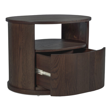 Tommy Dark Brown Nightstand - Ornate Home