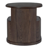 Tommy Dark Brown Nightstand - Ornate Home