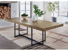 Tomtyn Brown Rectangle Dining Room Extension Table - Ornate Home