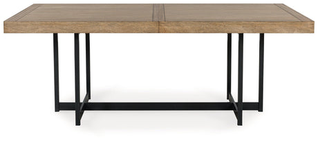 Tomtyn Brown Rectangle Dining Room Extension Table - Ornate Home