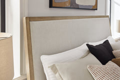 Tomtyn Light Brown California King Upholstered Bed - Ornate Home