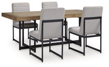 Tomtyn Light Brown Dining Table w/4 Chairs (Online Special Price) - Ornate Home
