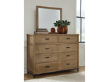Tomtyn Light Brown Dresser & Mirror (Online Special Price) - Ornate Home