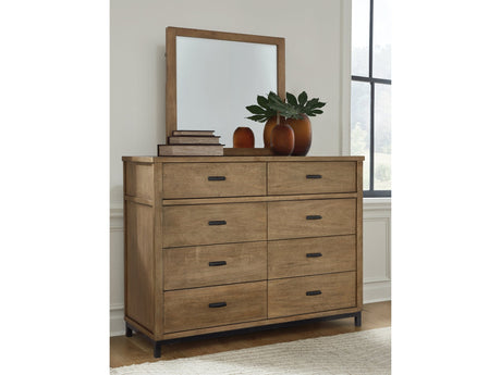 Tomtyn Light Brown Dresser & Mirror - Ornate Home